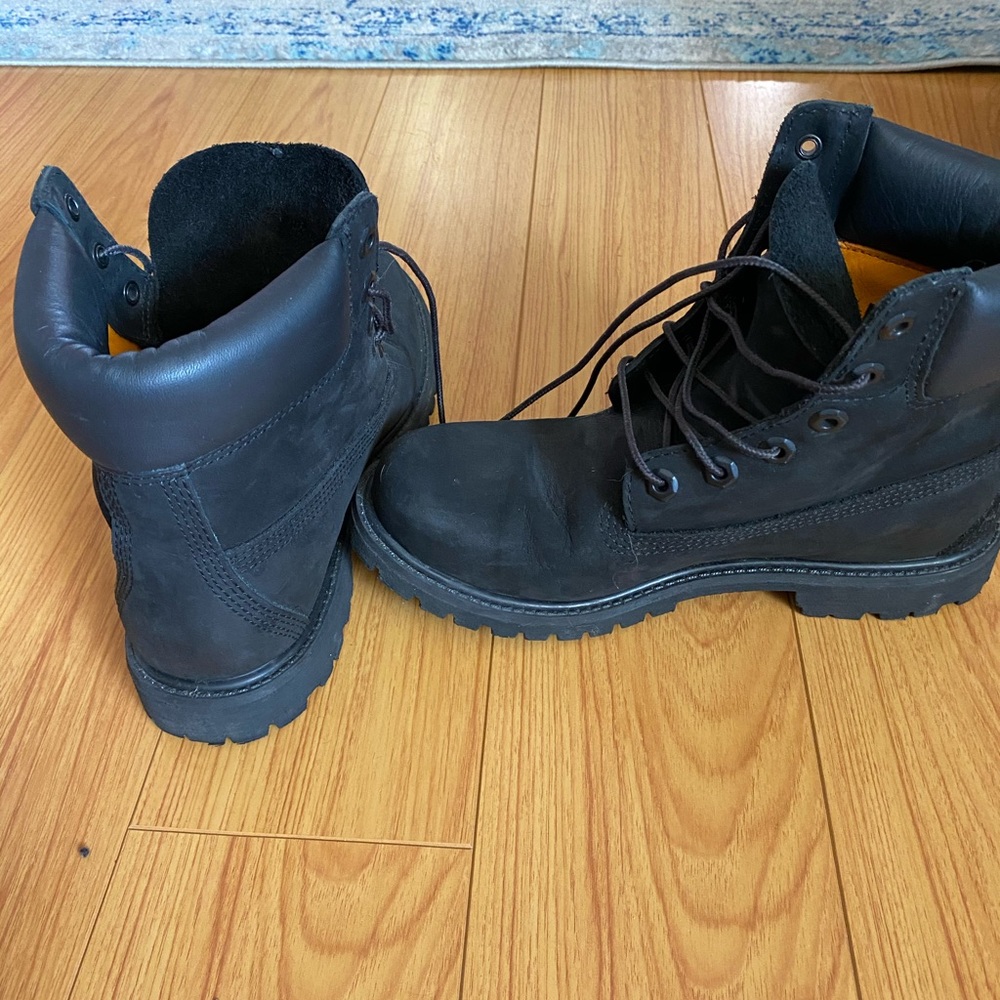 Timberland Black Boots